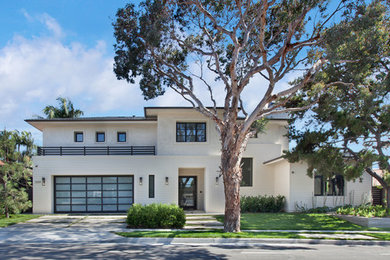 Trendy exterior home photo in Orange County