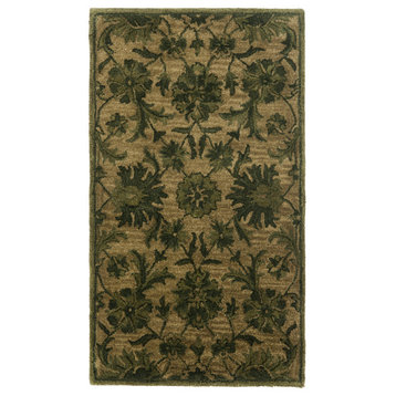 Safavieh Antiquity Collection AT824 Rug, Olive/Green, 2'x3'