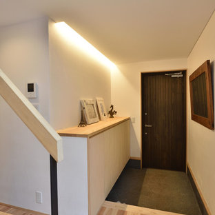 他の地域のモダンスタイルのおしゃれな玄関の写真