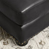 Ballina Leather Armchair, Dark Gray
