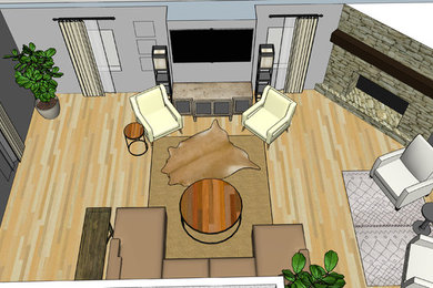 Residential Space, Family Room project