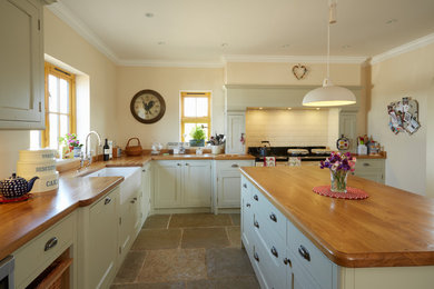 Painted Country Kitchen
