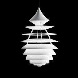 Louis Poulsen - Louis Poulsen LP Centrum Suspension Lamp - Lamp Shades
