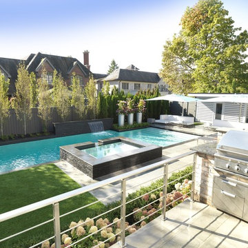 Geometric Concrete Pool Gallery