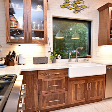 Mequon Mastery: A Walnut Wood Kitchen Transformation