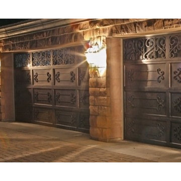 Iron Double Garage Doors