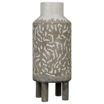 Varaluz 445VA02B Burri 6"W Ceramic Floor Vase - Galaxy