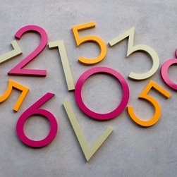 Modern House Numbers - Products