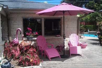 Patio - traditional patio idea in Austin