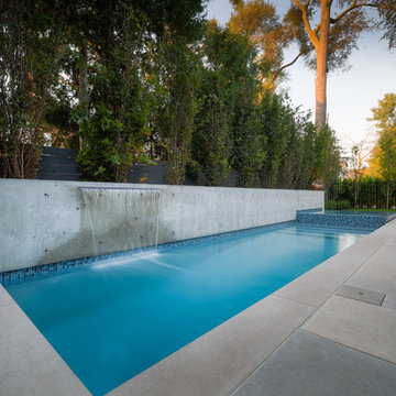 A "Quick Dip" - Custom Concrete Pool & Spa