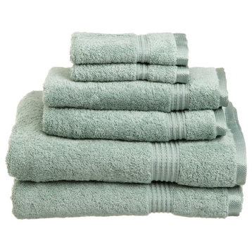 Solid Egyptian Cotton 3-Piece Towel Set ., Sage