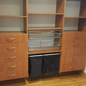 NIce size walk in master closet