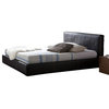 Touch Platform Bed in Brown by Rossetto USA