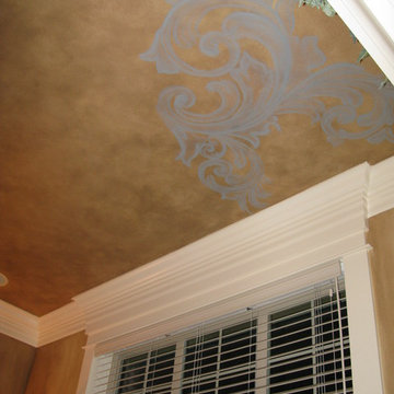 Painted Scroll Designs