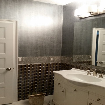 Metallic Wall Treatment with Crushed Shell border