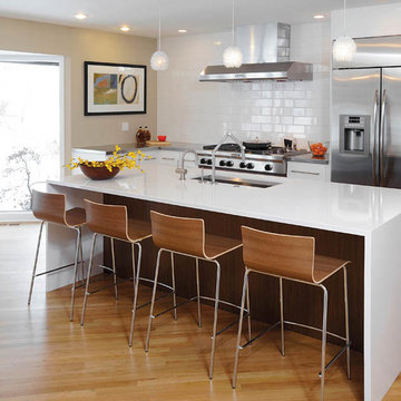 Modern Kitchen In A Retro Neighborhood