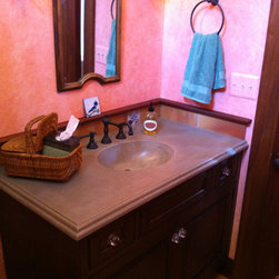 Concrete Bathrooms - Bathroom Sinks