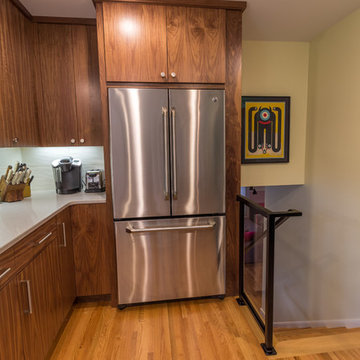 Project 2966-1 Mid-Century Modern Kitchen + Mudroom + Basement Remodel