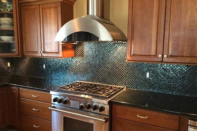 Kitchen - contemporary kitchen idea in Chicago