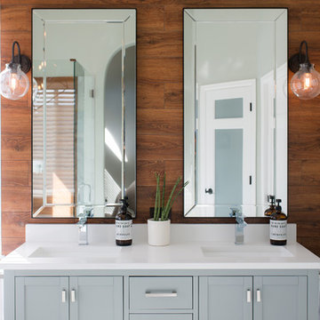 Hinman Master Bath | Roxborough Park, CO | Modern Farmhouse Renovation