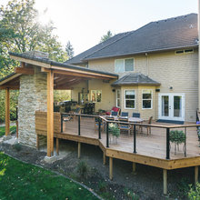 Deck With Roof Structure