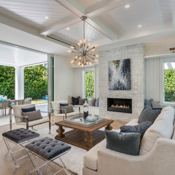 Beach Style Living Room