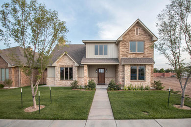 Example of a classic exterior home design