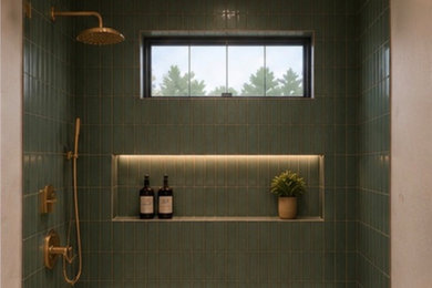 Bathroom - transitional bathroom idea in Houston