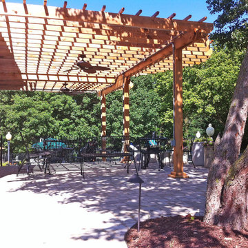 Tree Covered Patio