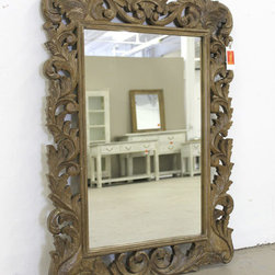 new modern rustic industrial - Wall Mirrors