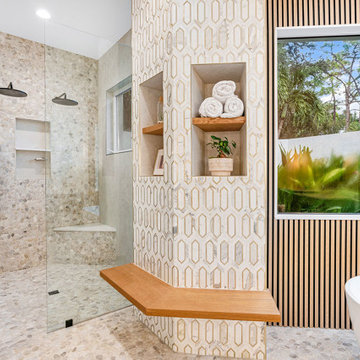 Spa-Inspired Primary Bathroom Remodel in Naples, FL