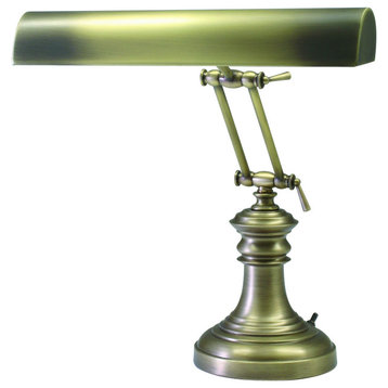House of Troy P14-204-AB 2-Light Piano/Desk Lamp from the Piano/Desk