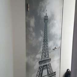 Paris Effiel Tower Door Art - Prints & Posters