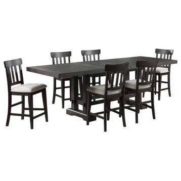 Napa 7-Piece Counter Height Dining Set