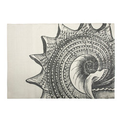 Thomas Paul - Bath Mat, Shell - Bath Mats