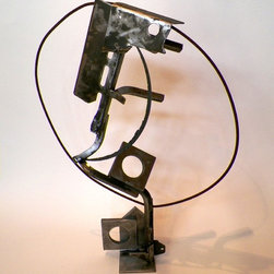 Tabletop Sculpture- "Orbiting David"   SOLD - Sculptures