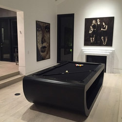 Sid Pool in Black - Game Tables