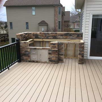 Outdoor built in grill