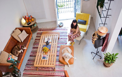 リラックスムード満点！愛犬達と暮らすバルセロナの部屋