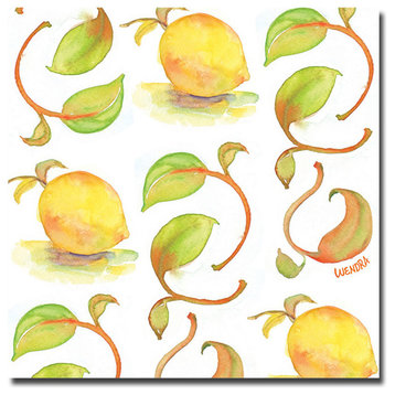 'Lemons' Canvas Art by Wendra