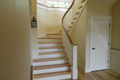 Staircase - craftsman staircase idea in Boston
