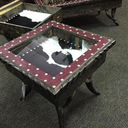 Cowhide Coffee Talbe & Side Talbe - Coffee And Accent Tables