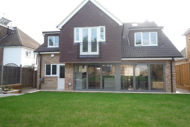 Photo of a traditional house exterior in Berkshire.