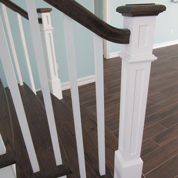 Box Newel/ Radius Flare Project. Hill Res. Satellite Bch FL