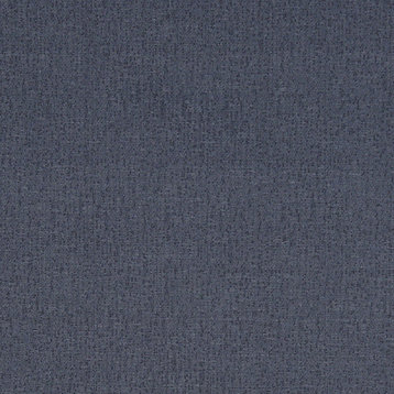 Blue Solid Textured Woven Matelasse Upholstery Fabric By The Yard