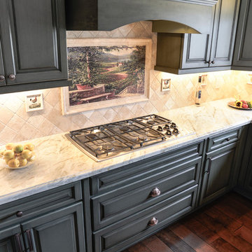 French Country Kitchen in Encinitas/Olivenhain CA Remodel