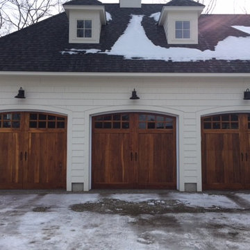 Wood Carriage House Doors