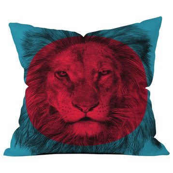 Garima Dhawan Wild 5 Outdoor Throw Pillow