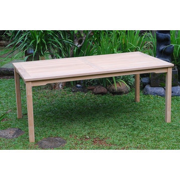 82x35" Cannes Table, 2 Backless Benches, Grade A Teak