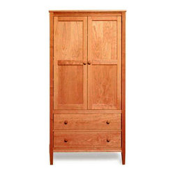 Vermont Shaker Armoire - Armoires And Wardrobes